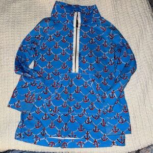 Lilly Pulitzer quarter sip pullover sweatshirt